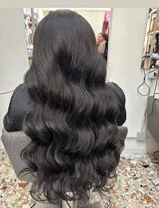 Human hair wig for women